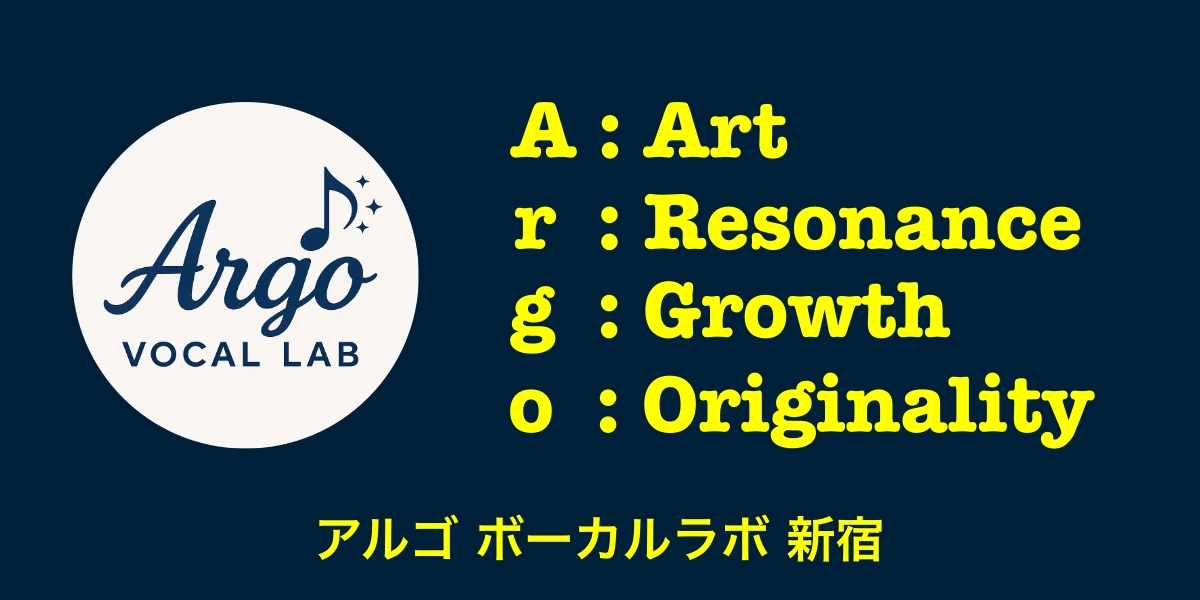 新宿ボーカルスクール：アルゴボーカルラボ